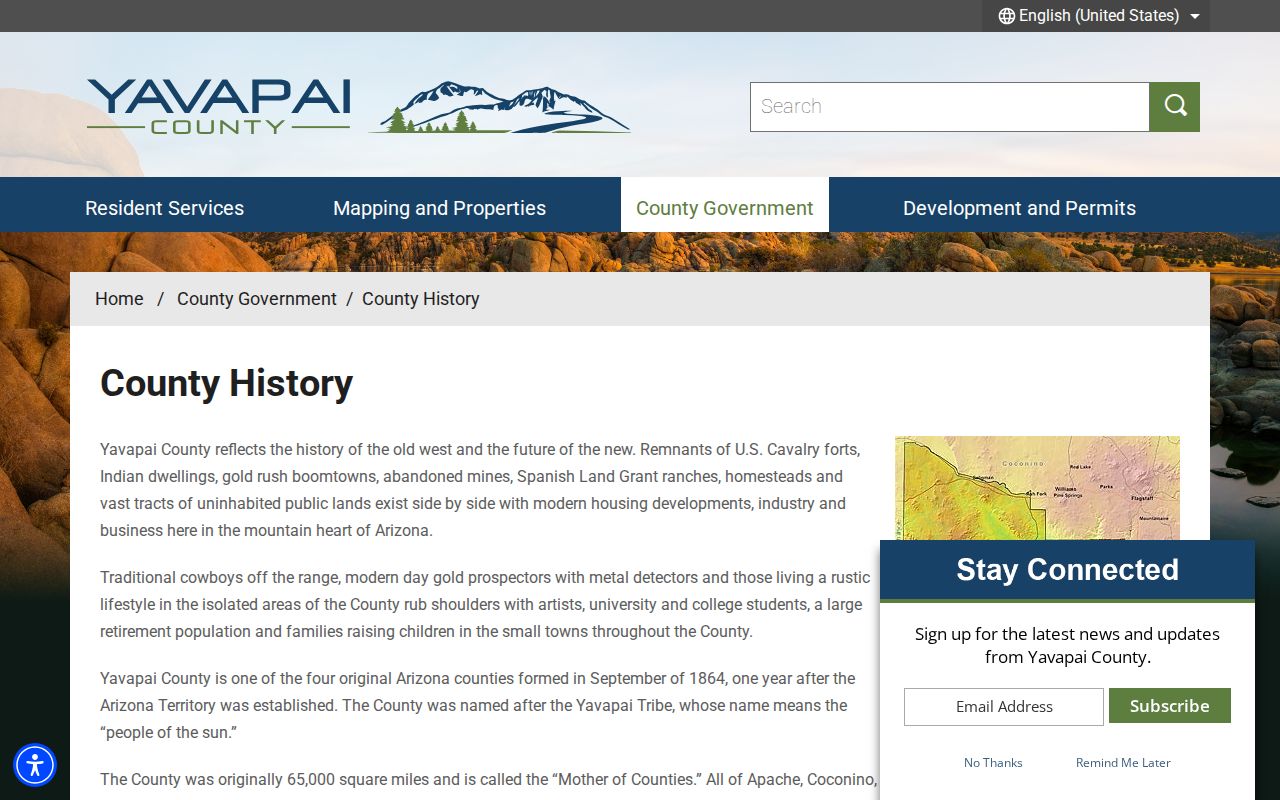 Prescott Valley residents directory Yavapai County history
